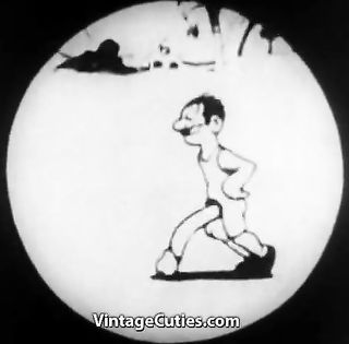 interesting kinky cartoon with