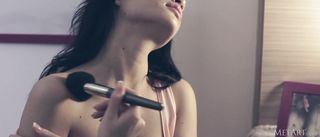 amazingly hot lady applying