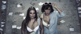 outstanding lesbianas acción dos