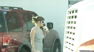 gal plaid shorts and