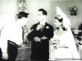 newly married chick gives