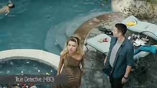 hot topless teen swims