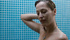Lady being watched by pervert on cam while showering and getting dressed.