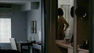 naked lady pauses the