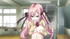 Pink-haired schoolgirl sucks a tasty bushy dick
