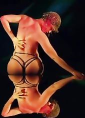 curvy blonde daring costume