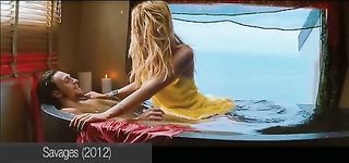 blonde babe yellow nighties