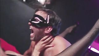busty porn star strips