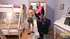 Lesbian hotel room threesome