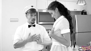 cheating uniform housewife