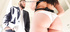 Boss shoves it in his chesty maid's tight hole