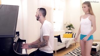pianist hace amor sensual
