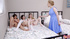 Lesbian step-sisters get caught by mom