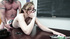 Teacher caught nerdy schoolgirl trying to change her grades