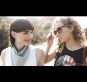Erotic Thelma and Louise parody with sensual trans