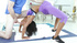 Ebony gf drives boyfriend crazy doing her morning workouts