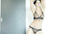 Angelic teen model seductively sheds sheer bra
