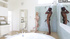 Blonde girl sneaks into strangers house to get fucked by big black cock