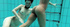 Young beautiful teen lesbian underwater