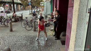 busty bitch humiliation gangbang