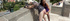 Brunette croatian milf public gangbang