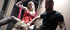Hot MILF's threesome with two bi guys