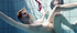 Big tits blonde swimming pool teen showing pussy