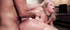 Shaved natural blonde brutally fucked
