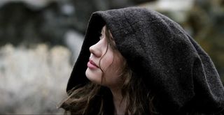 gorgeous teen timidly explores