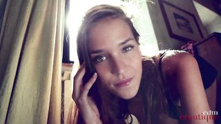 high-class teenager shows off