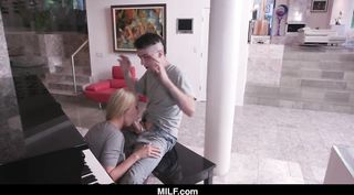 ravishing busty blonde pounded