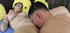 Father and stepson find a curvy teen filly to fuck