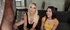 Teen receives dick sucking lesson from stepmom