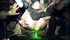 Hot blonde girl is gangbanged by horny zombies