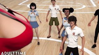horny animated girls are