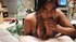Busty indian slut swallows meaty boner