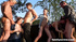 Shaved beautiful step daughter sucks dick outdoor