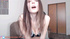 Solo teen chick brings herself to orgasm on webcam