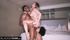 Ebony couple lured their blonde friend into an interracial threeway