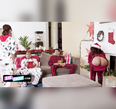 Kinky family is mixed up in group lovemaking on Xmas