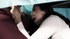 Beautiful brunette provides oral relaxation in secrecy
