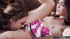 Lesbian college girls dived into luscious sapphic romance