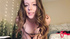 Solo girl tries on sexy new lingerie