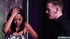 Seductive Asian lady does slow striptease