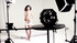 Skinny girl gets fully naked posing for erotic photoshoot