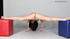 Juicy gymnast looks amazing stretching fully naked