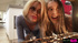 Foxy blonde invites BFF to share big-dicked stepbrother