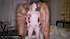 Juicy blonde girl pleases two black stallions in MMF threesome