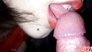 beautiful indian girl sucking