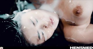 marvelous girl fucked tentacle